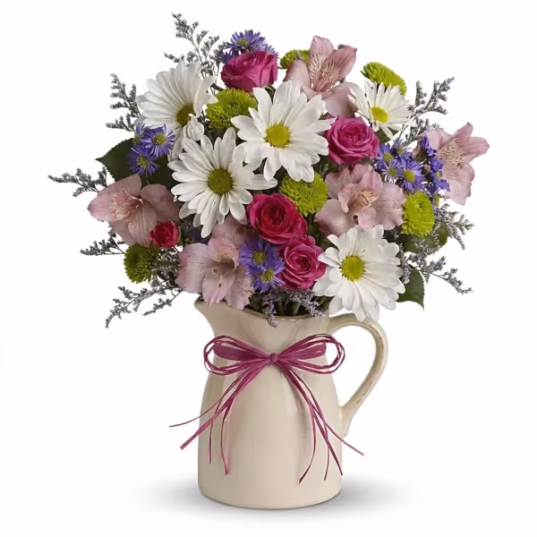 Spring Trellis Blooms
flowers cost