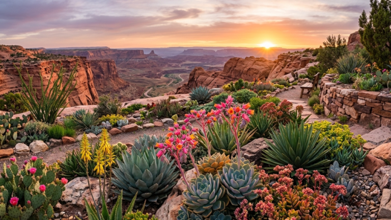 Mesa Glow Succulent Garden