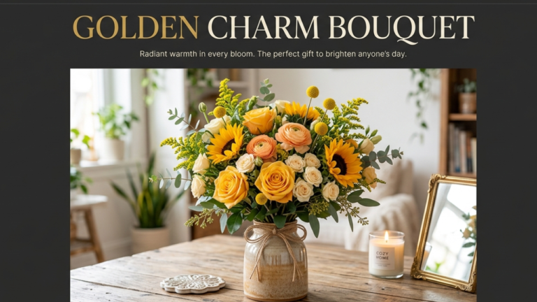 Golden Charm Bouquet